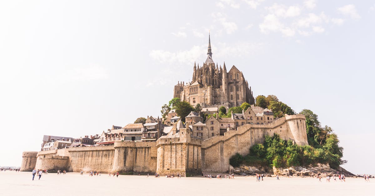 Preston stops following me after retaking the castle - People Walking on Beach Near Brown Concrete Building