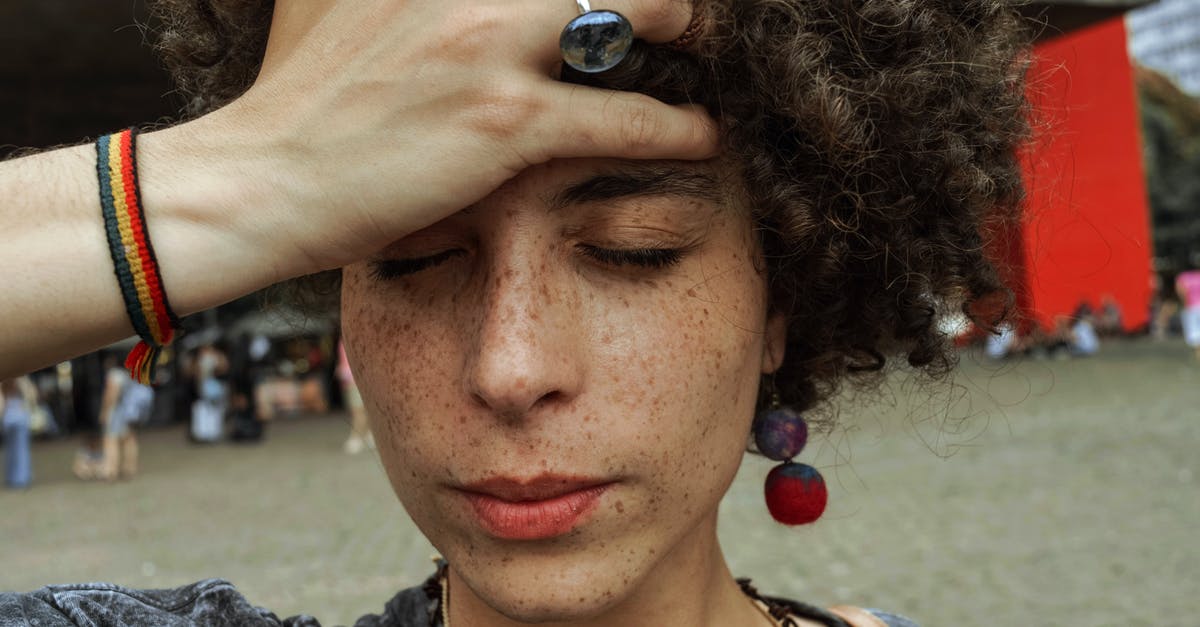 Pretty much all my heroes are stressed out. How can I come back? - Close-up Photo of Woman with Her Eyes Closed Holding Her Forehead Pretty much all my heroes are stressed out. How can I come back? - Close-up Photo of Woman with Her Eyes Closed Holding Her Forehead
