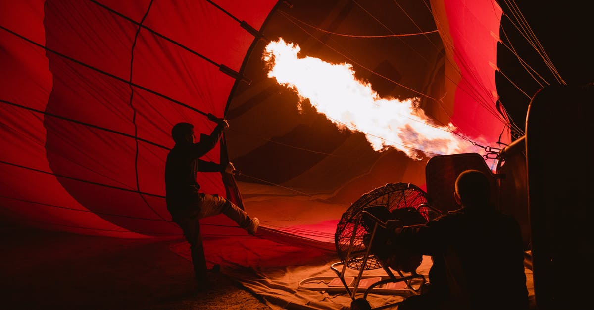 PS4 Pro - Fan goes extremely loud, but air is not hot - I've tried everything - Person Preparing Hot-air Balloon
