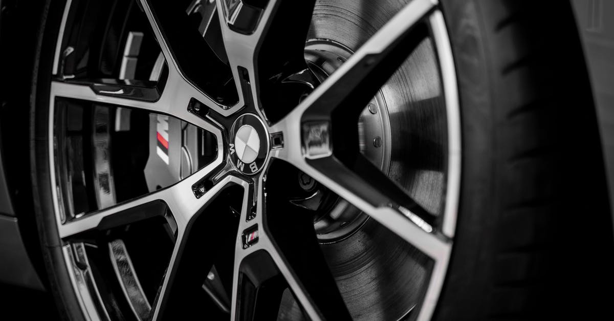 PZ - Car tire wheel friction - Black and Silver 5 Spoke Wheel PZ - Car tire wheel friction - Black and Silver 5 Spoke Wheel