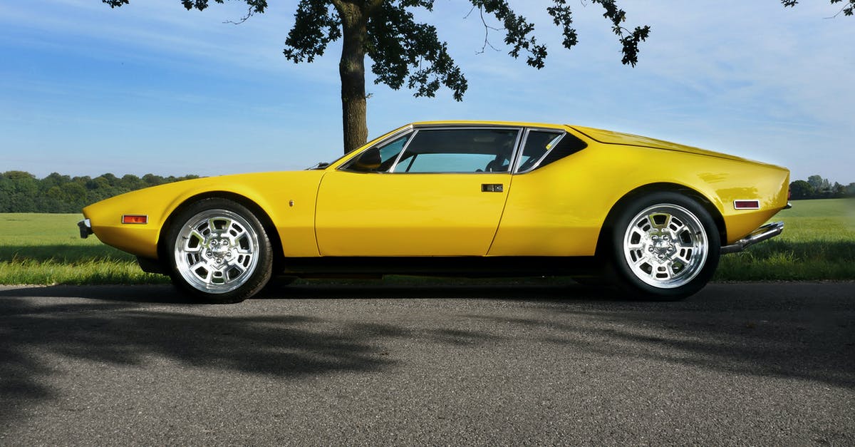 PZ - Car tire wheel friction - Yellow Sports Car Parked Near Green Leafed Tree PZ - Car tire wheel friction - Yellow Sports Car Parked Near Green Leafed Tree