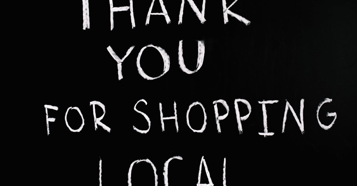 "How did you get here?" after the intro mission and no further missions available - Thank You For Shopping Local Lettering Text on Black Background