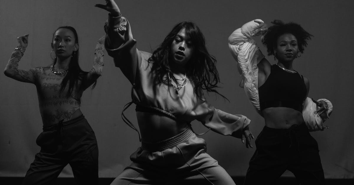 "Starter" moves on evolved Pokémon - Grayscale Photo of 2 Women in Black and White Tank Top and Pants