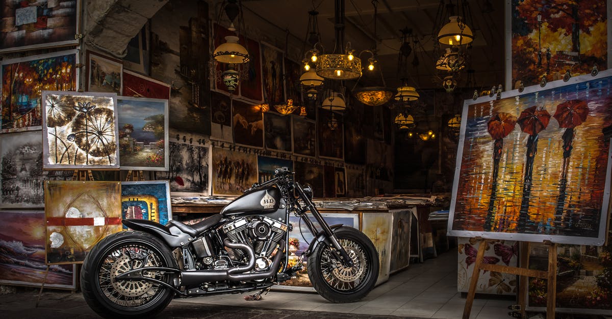 "You have nowhere to store this vehicle" - Black Cruiser Motorcycle