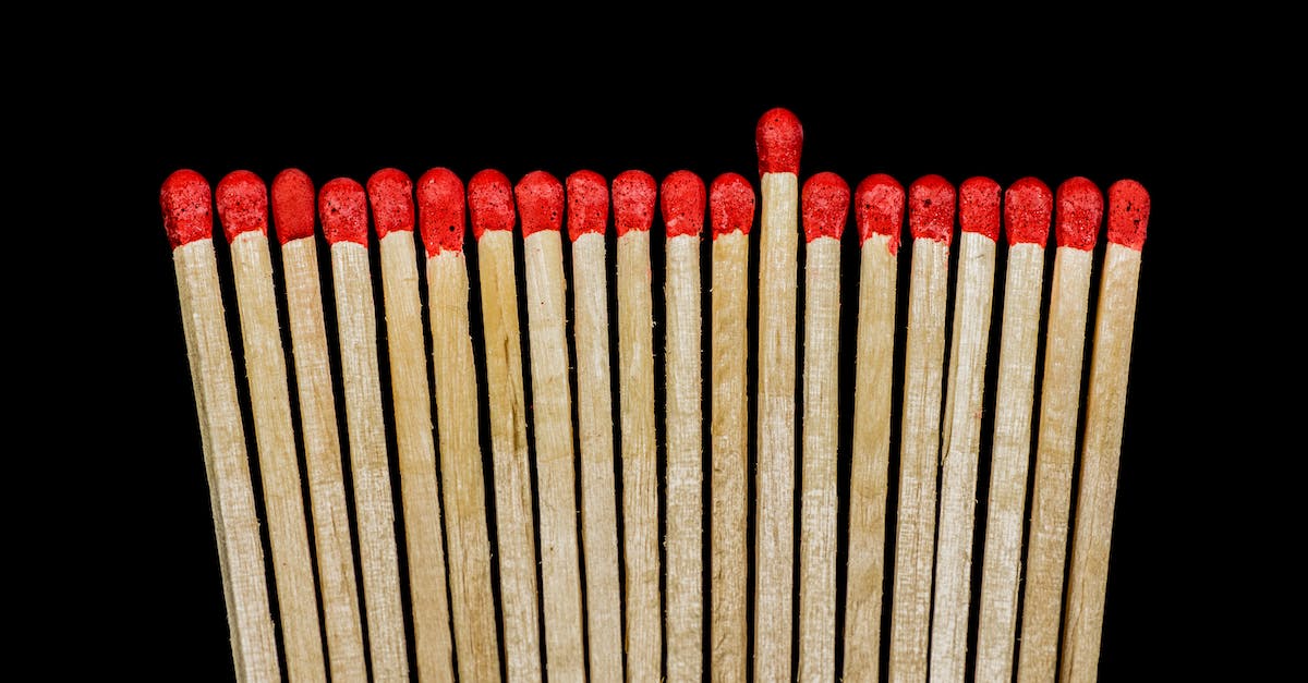 Ranks in previous matches - Brown and Red Matches Sticks Near Each Other