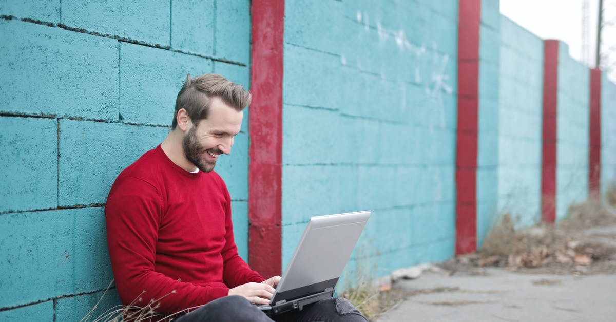 Realms blocked by Internet Blocker (Integard) - Man Leaning Against Wall Using Laptop Realms blocked by Internet Blocker (Integard) - Man Leaning Against Wall Using Laptop