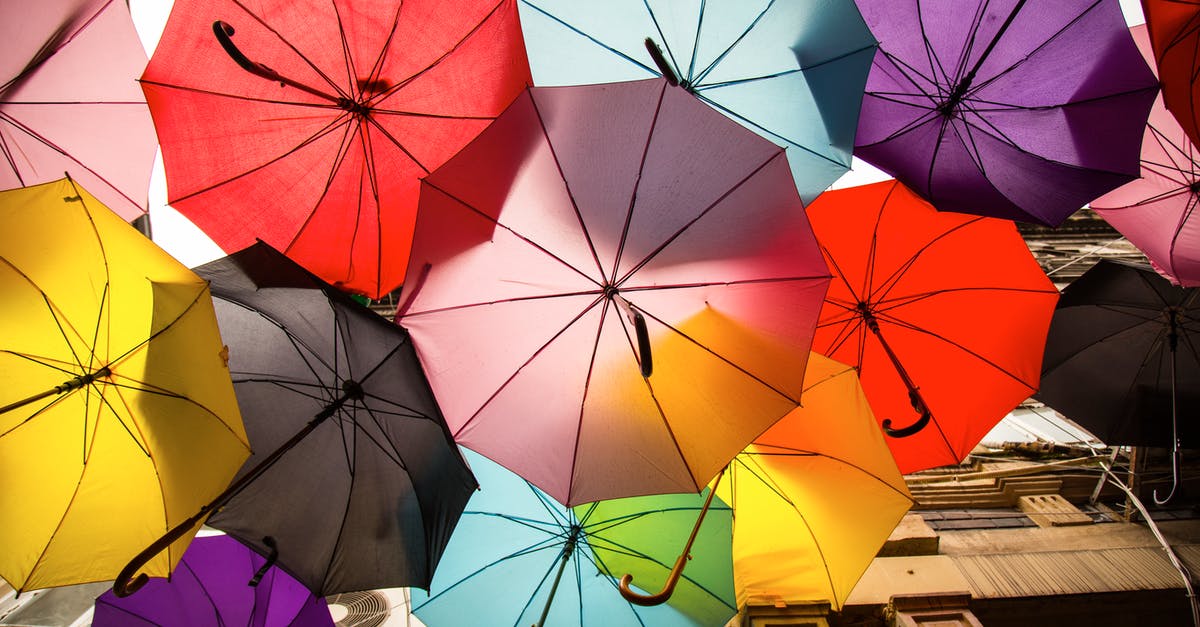 Rebuilding my entire Fallout Shelter - Assorted-color Umbrellas