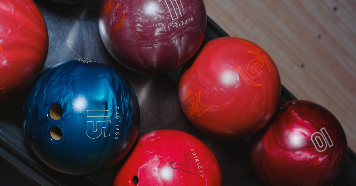 Registering A Game With GFWL - Red and Blue Bowling Balls Registering A Game With GFWL - Red and Blue Bowling Balls