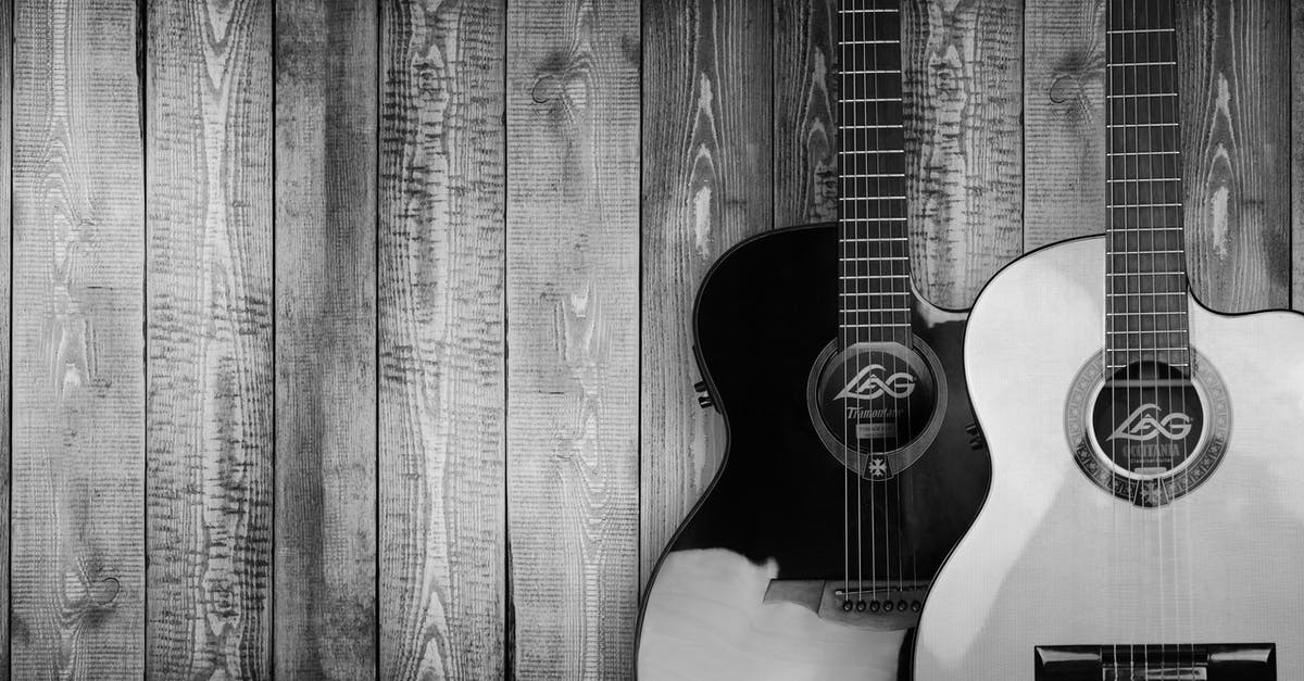 Reinforcing Bows in Dark Souls 2 - Two Grayscale Acoustic Guitars Reinforcing Bows in Dark Souls 2 - Two Grayscale Acoustic Guitars