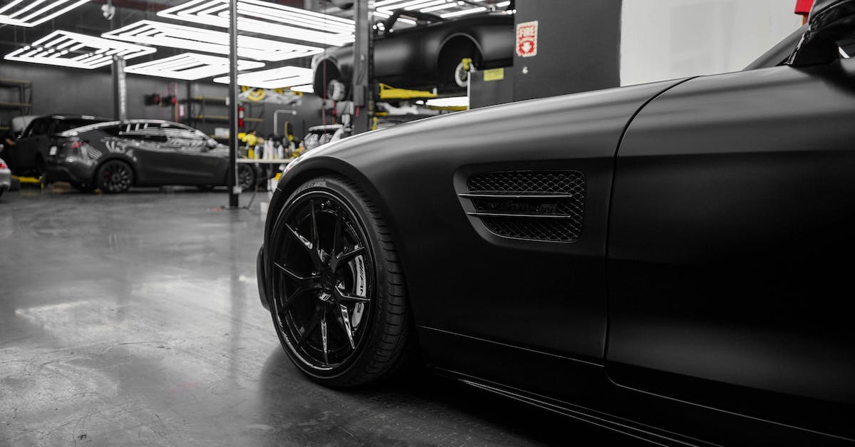 Repairs during raids - What are my options? - Black Car in a Motor Shop Repairs during raids - What are my options? - Black Car in a Motor Shop