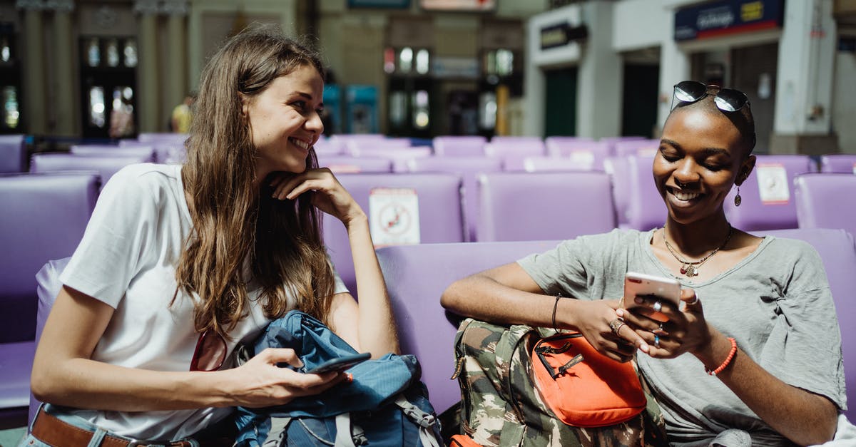 Rewarded more for visiting Pokestops I've never visited before? - Women Travelers Visiting City with Backpacks Rewarded more for visiting Pokestops I've never visited before? - Women Travelers Visiting City with Backpacks