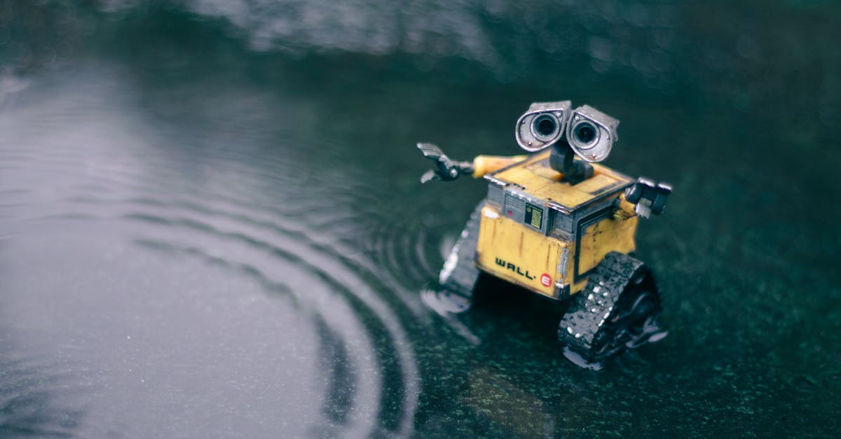 Runescape - What comes after batwing armor for pure mage f2p characters? - Toy robot in puddle with ripples in daylight