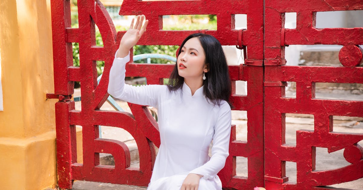 Rushed In Baldur's Gate - Woman in White Dress Sitting in Front of Red Gate Rushed In Baldur's Gate - Woman in White Dress Sitting in Front of Red Gate