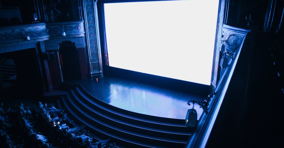 Screen shakes/rubberbands on fullscreen - Big Cinema Screen on Stage