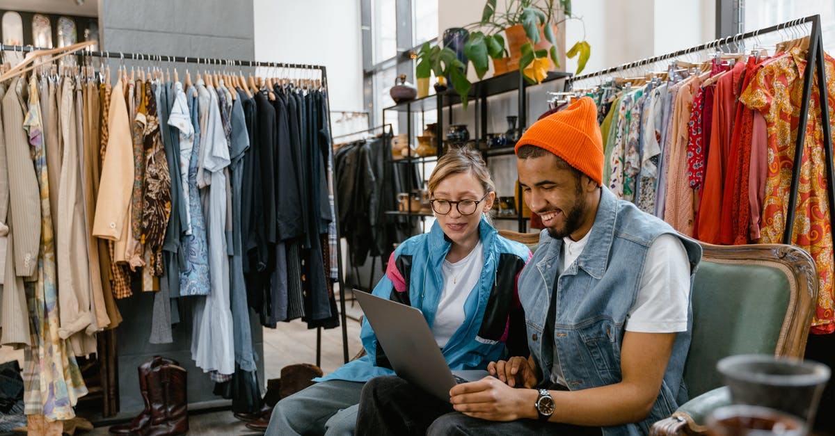 Sell or deconstruct? Which one gets me better gear? - Man and Woman Smiling while Looking at the Laptop Sell or deconstruct? Which one gets me better gear? - Man and Woman Smiling while Looking at the Laptop
