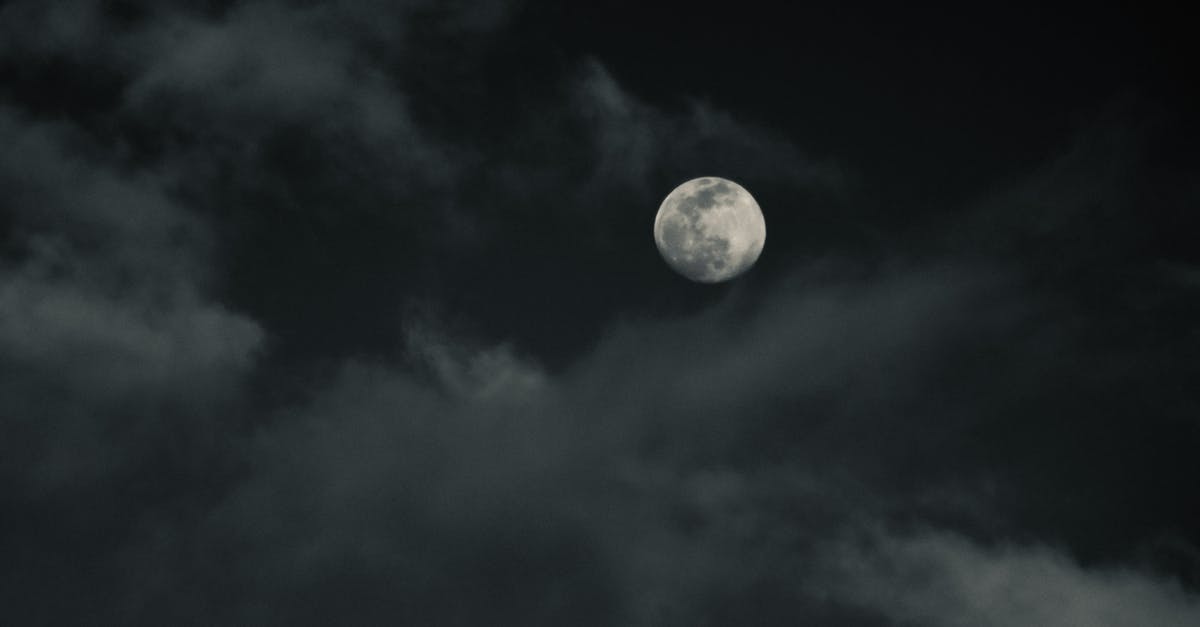 Server worlds are not loading in/floating in mid-air - From below of moon with craters on thick clouds floating in dark sky in evening Server worlds are not loading in/floating in mid-air - From below of moon with craters on thick clouds floating in dark sky in evening