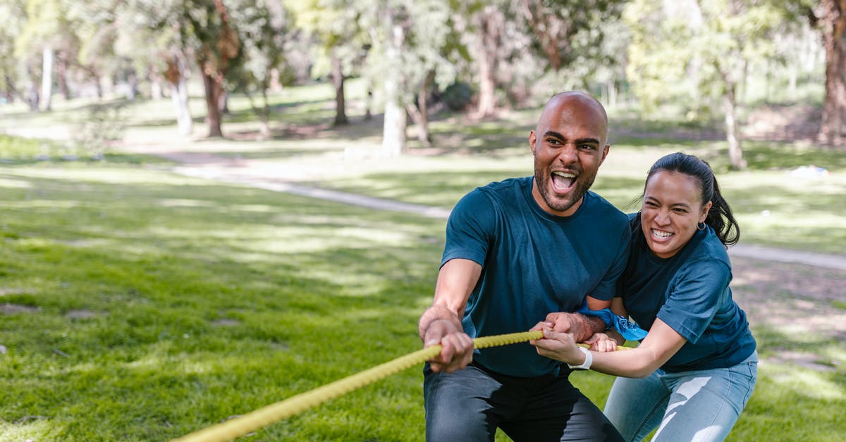 Setting choices without playing the previous games - Man And Woman Pulling A Rope Setting choices without playing the previous games - Man And Woman Pulling A Rope
