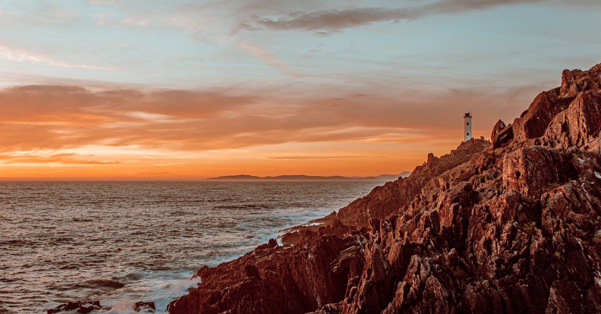 Setting Xbox One language to English, while setting region to a non-English country - Amazing scenery of lighthouse in distance located near rocky coast with waving ocean with sun setting on horizon in summer evening Setting Xbox One language to English, while setting region to a non-English country - Amazing scenery of lighthouse in distance located near rocky coast with waving ocean with sun setting on horizon in summer evening