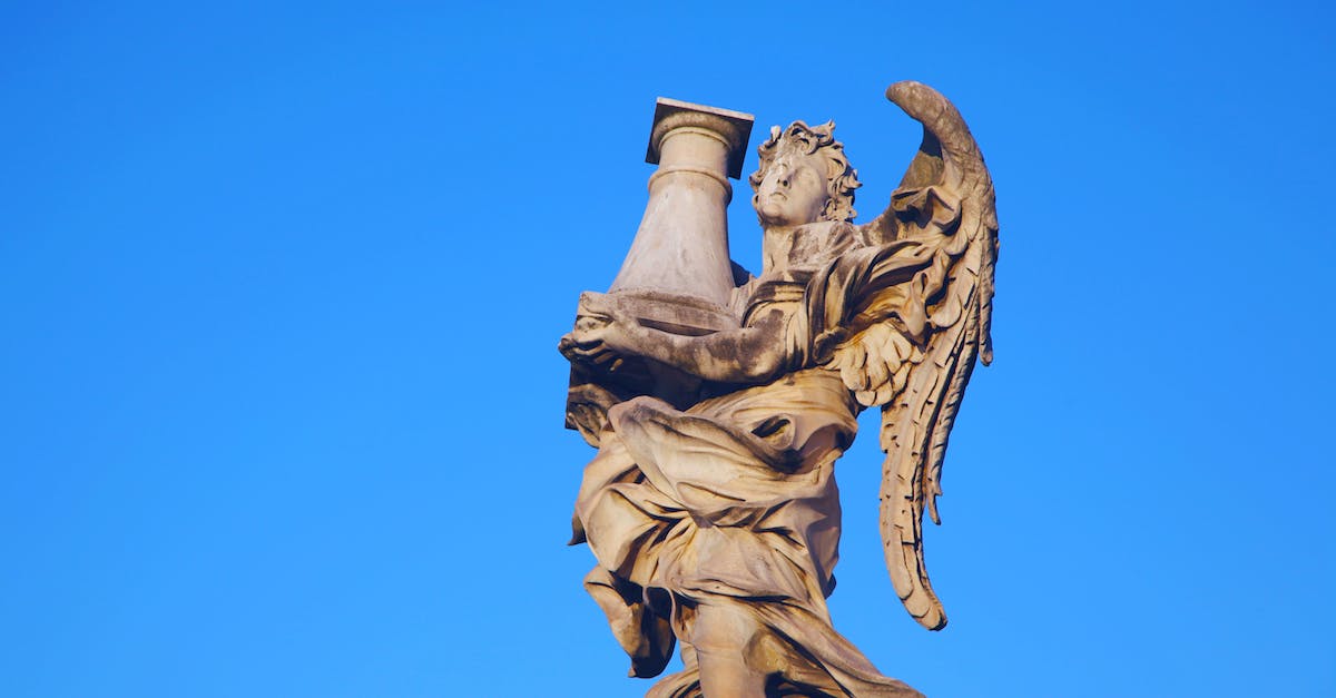 Should I do all blue markers in all Holy Pillar iterations? - Ancient marble angle sculpture under bright blue sky