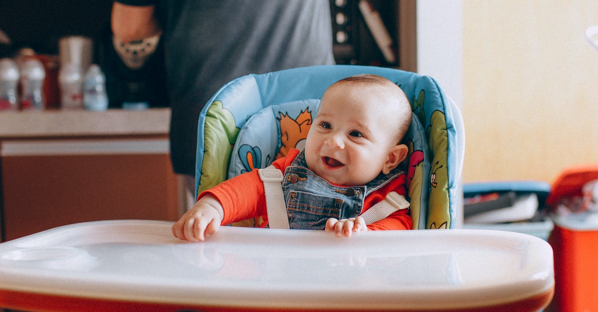 Should I wait for the install to complete before playing? - Adorable little baby in chair smiling brightly while waiting for food in kitchen Should I wait for the install to complete before playing? - Adorable little baby in chair smiling brightly while waiting for food in kitchen