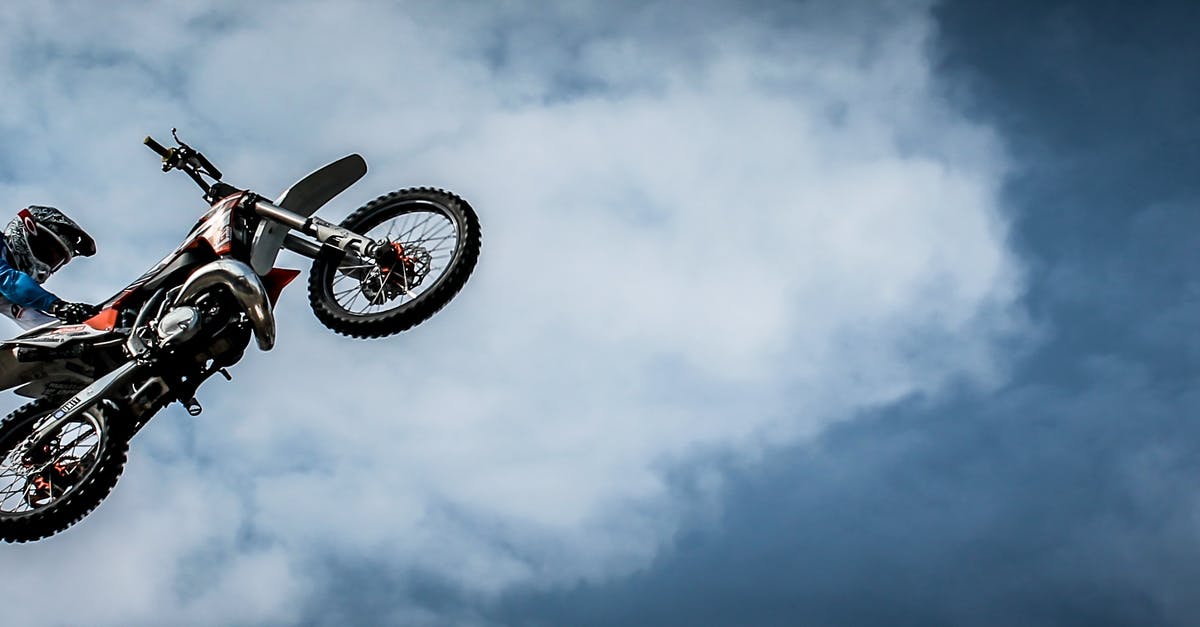 Simcity Epic Projects - Man With Off Road Motorcycle Doing Tricks