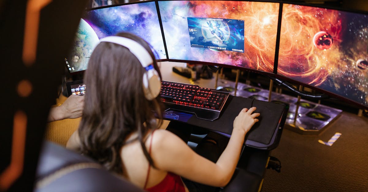 Skyrim Legend Acheivment - A Woman Playing a Video Game