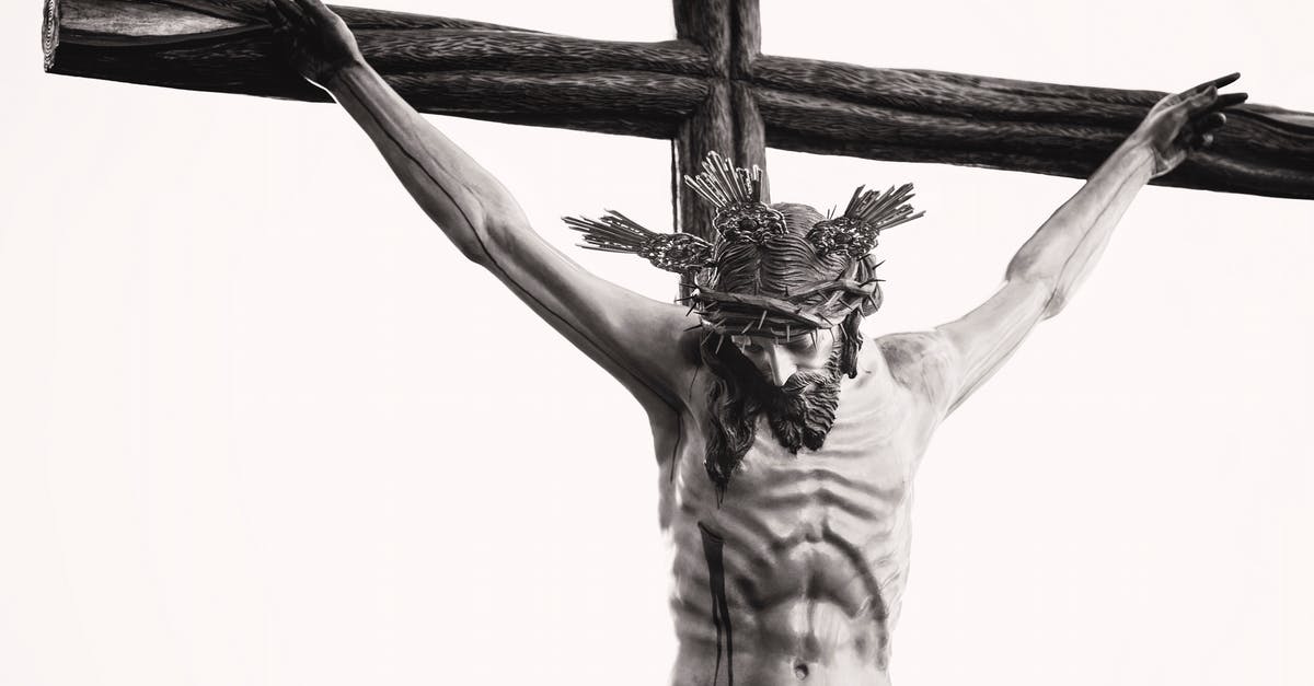 Skyrim sacrifice follower for Boethiah - Grayscale Photo Of The Crucifix