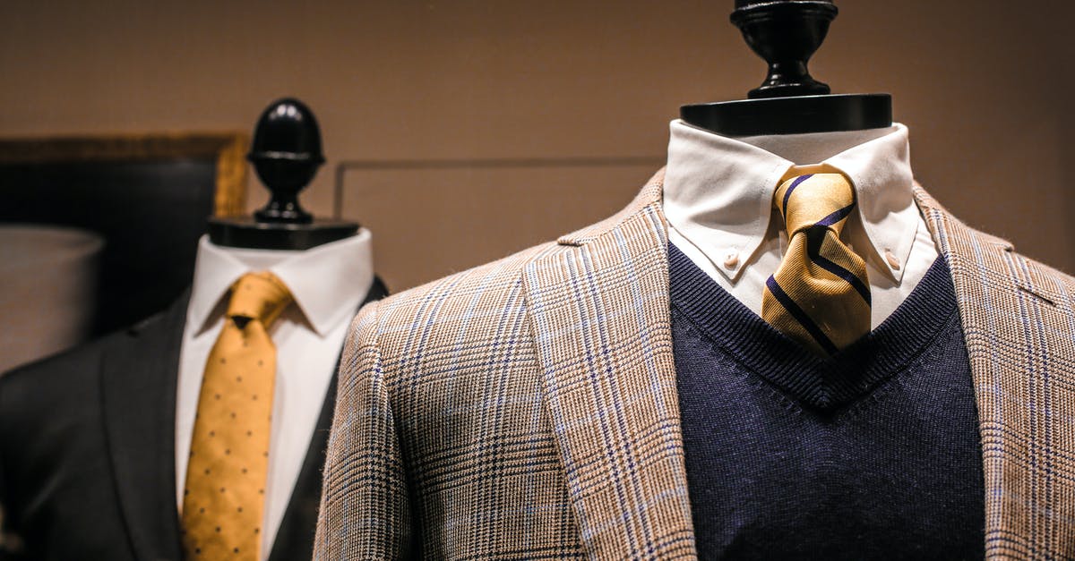Sol Permits for Dummies - Dandy fancy jackets with shiny ties on dummies in showroom of contemporary male shop Sol Permits for Dummies - Dandy fancy jackets with shiny ties on dummies in showroom of contemporary male shop