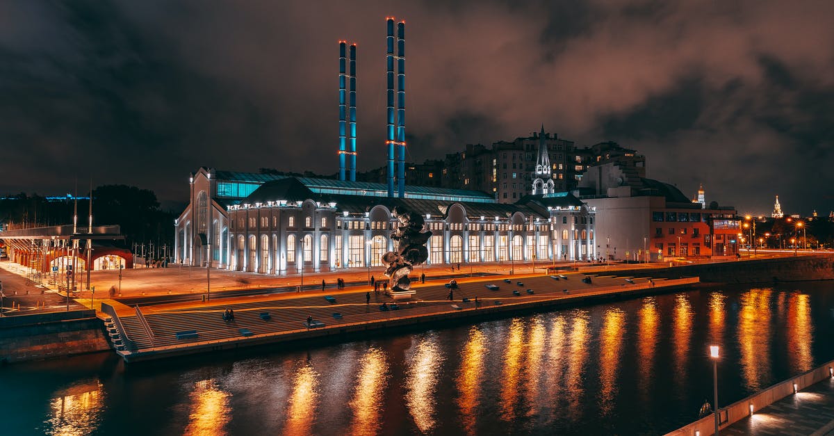Some cities producing 2 for 1 units - GES-2 at Night, Moscow, Russia