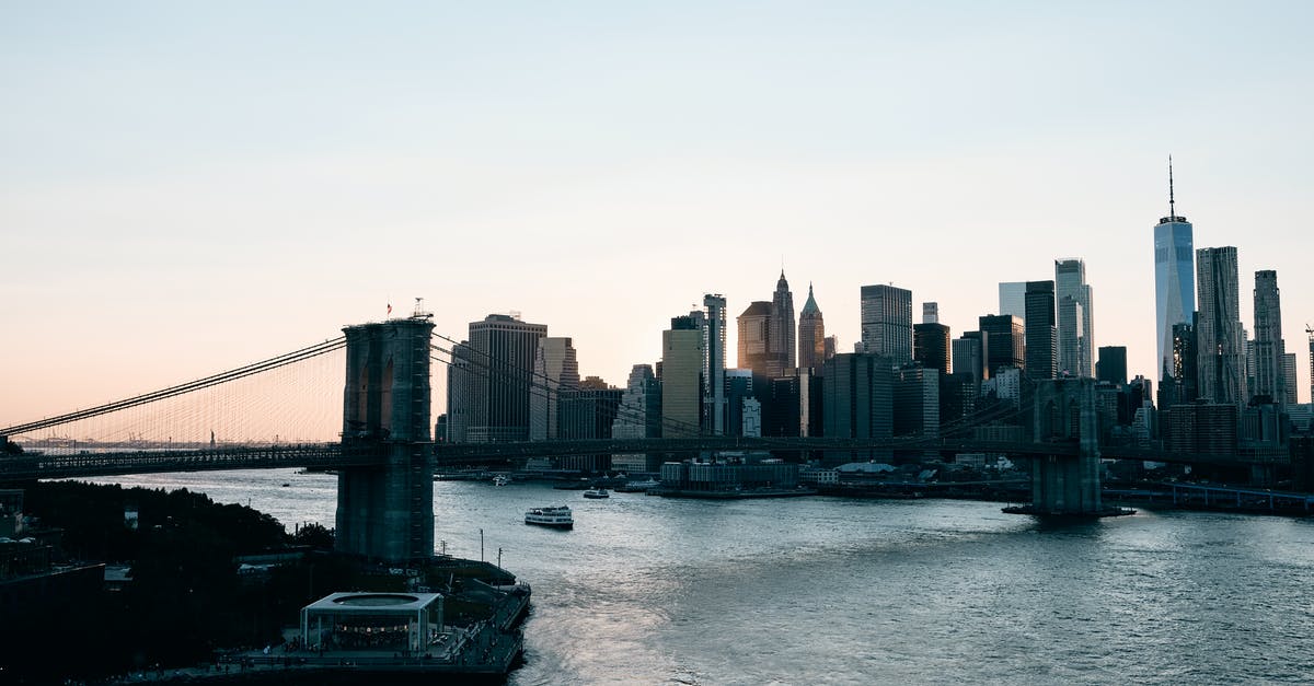 Some cities producing 2 for 1 units - View on bridge with skyscrapers in background