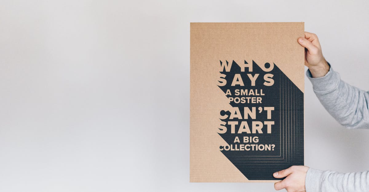 Space engineers monospace font workaround - Crop man showing placard with interrogative message