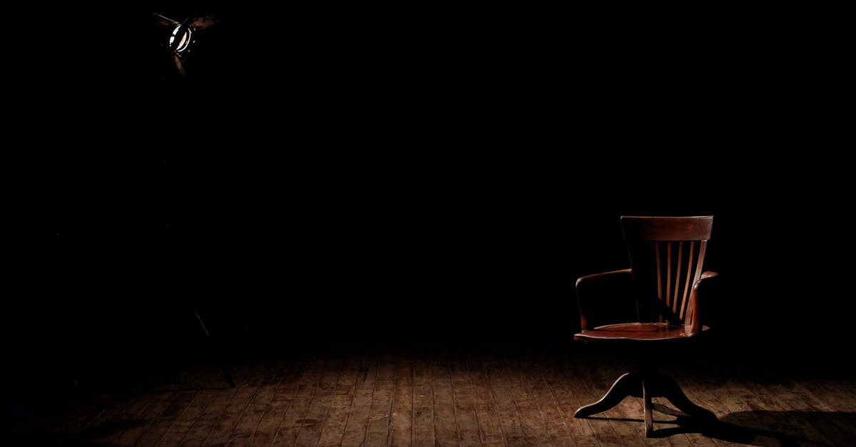 Spotlight turrets keep going dark? - Brown Wooden Armchair on Brown Wooden Floor