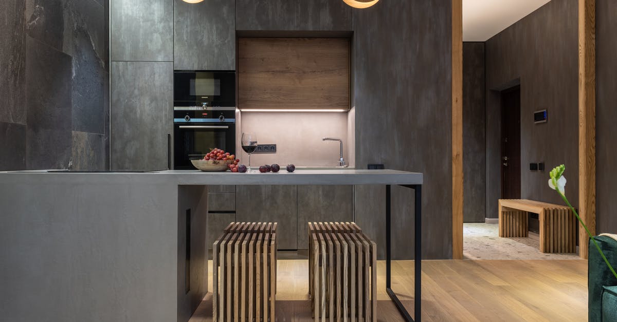 SSB4 Counter a Counter - Modern Loft Style Kitchen Interior SSB4 Counter a Counter - Modern Loft Style Kitchen Interior