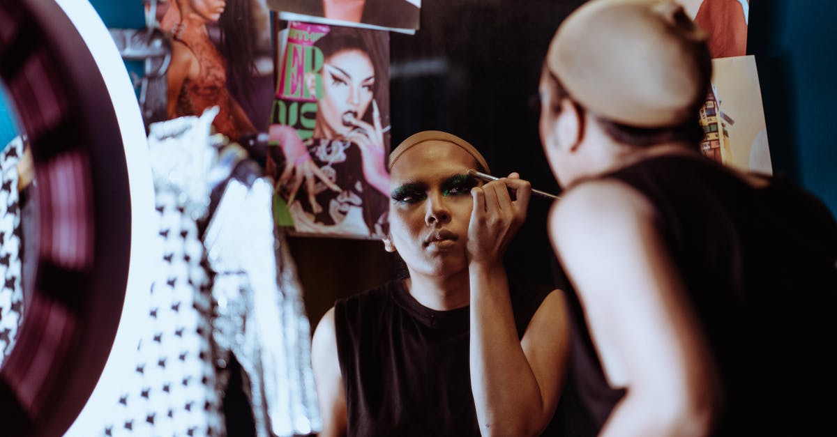 SSB4 Reflect Damage Multiplier Cap - Focused ethnic theater artist applying makeup on face SSB4 Reflect Damage Multiplier Cap - Focused ethnic theater artist applying makeup on face
