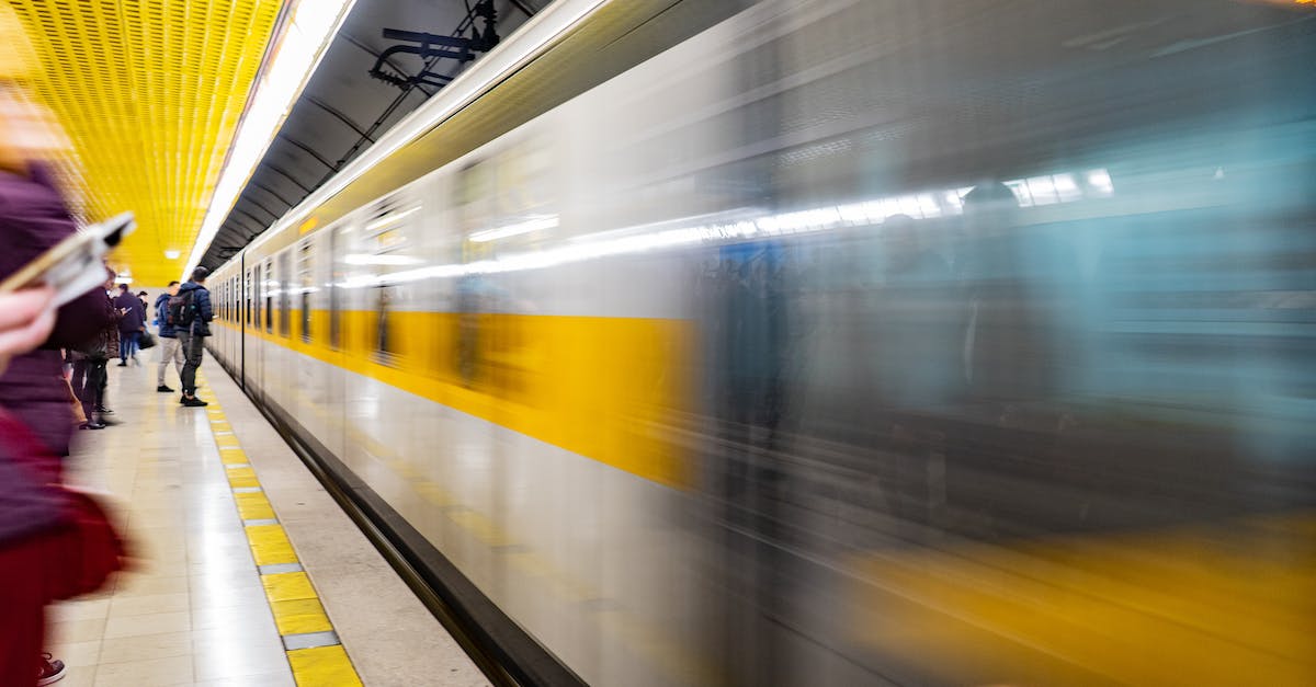 Stations with orbit making move too fast - Time Lapse Photography of Train Stations with orbit making move too fast - Time Lapse Photography of Train