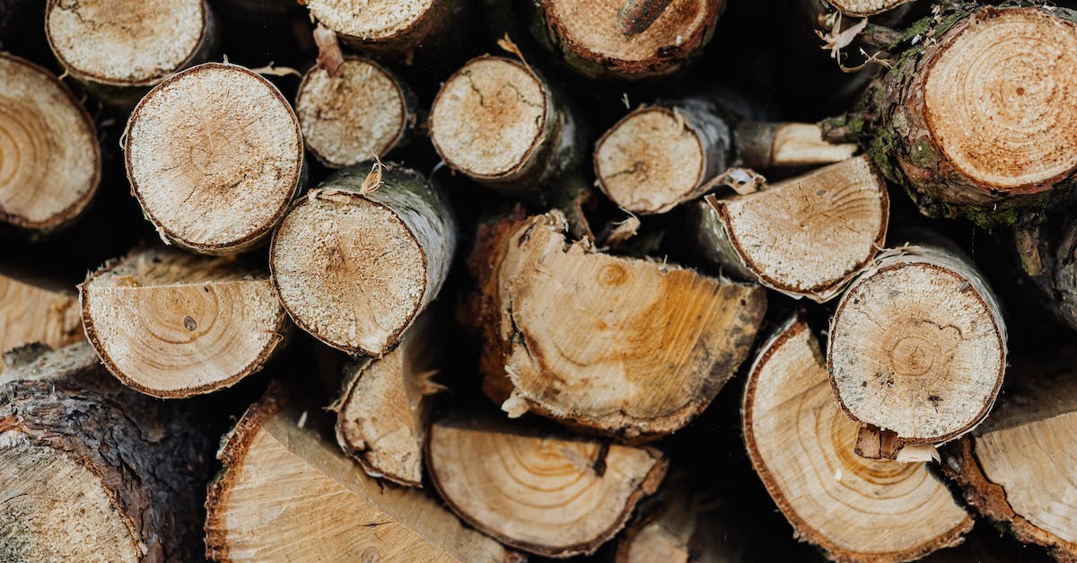 Steady Log production - Big stack of logs of different shapes and sizes prepared for fuelwood in countryside Steady Log production - Big stack of logs of different shapes and sizes prepared for fuelwood in countryside