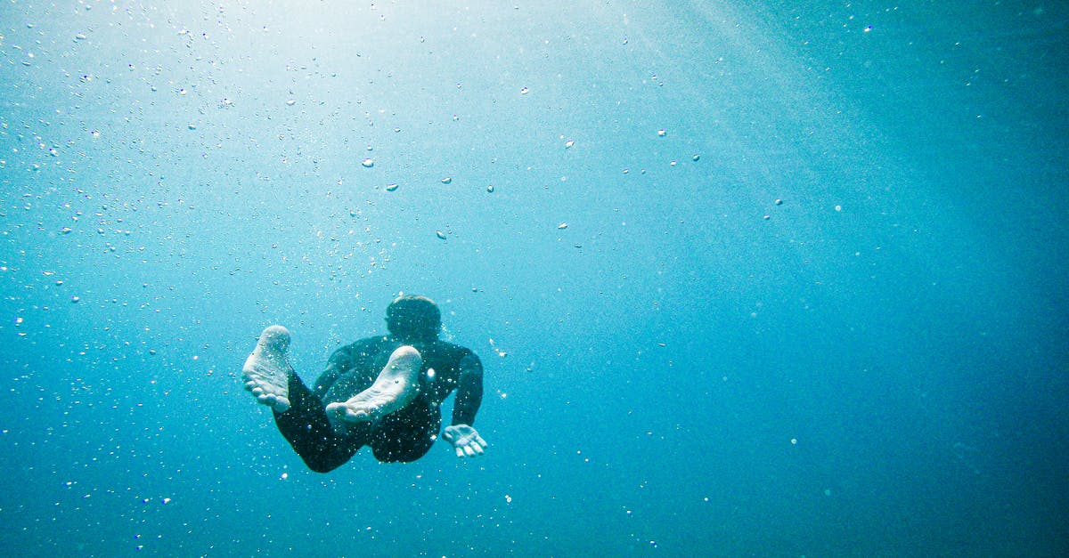 Stuck underwater in Burenia? - Diver Swimming in Sea