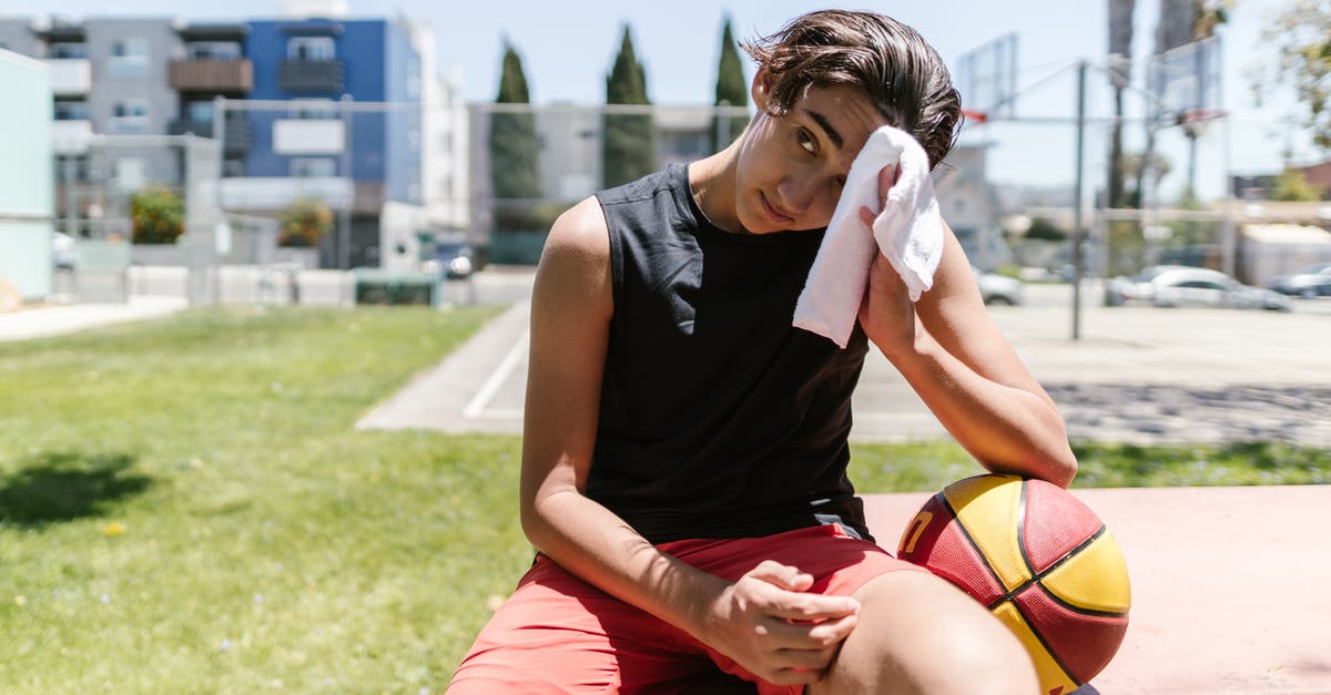 SUPERHOT MCD saves seemingly wiped - Boy Wiping His Forehead Sitting Beside a Basketball Ball 