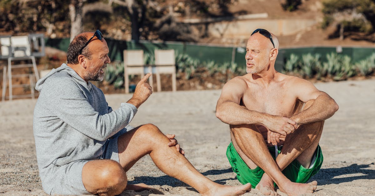 SWTOR: Refer a Friend [duplicate] - Man in Gray Sweater Sitting on Brown Sand