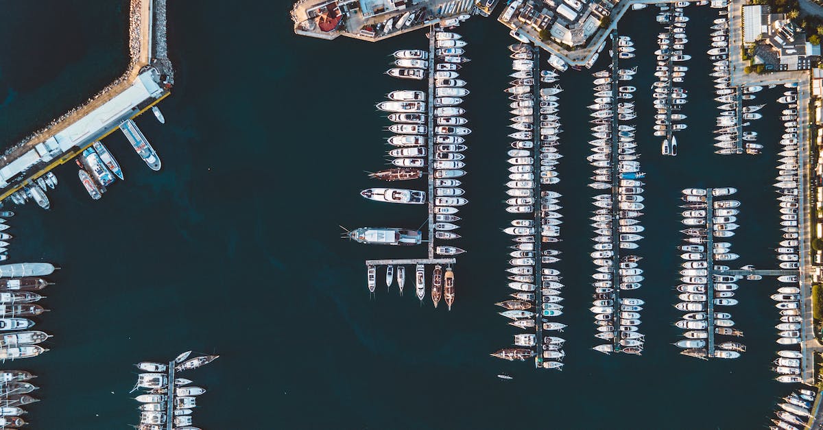 Tackling a lack of boats - Aerial View of a Harbour with Boats