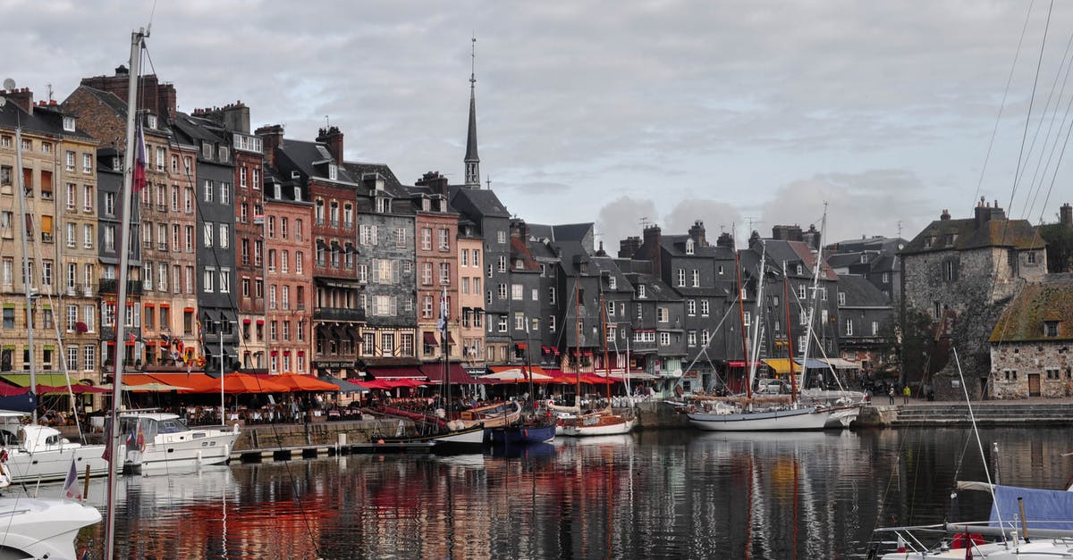 Tali on the Normandy location - Honfleur City Waterfront and River 