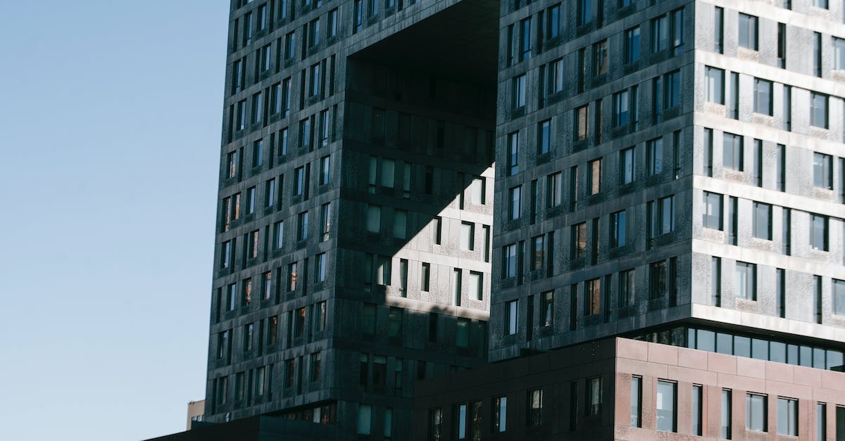 Teleport entities relatively to the center of a block - Modern multistory apartment building in city Teleport entities relatively to the center of a block - Modern multistory apartment building in city