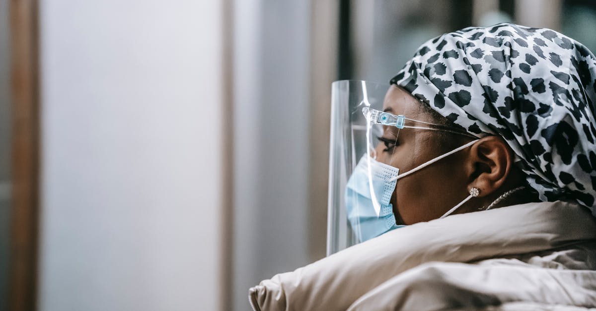 /testfor troubles in 1.9 - Emotionless black woman in protective mask and face shield /testfor troubles in 1.9 - Emotionless black woman in protective mask and face shield