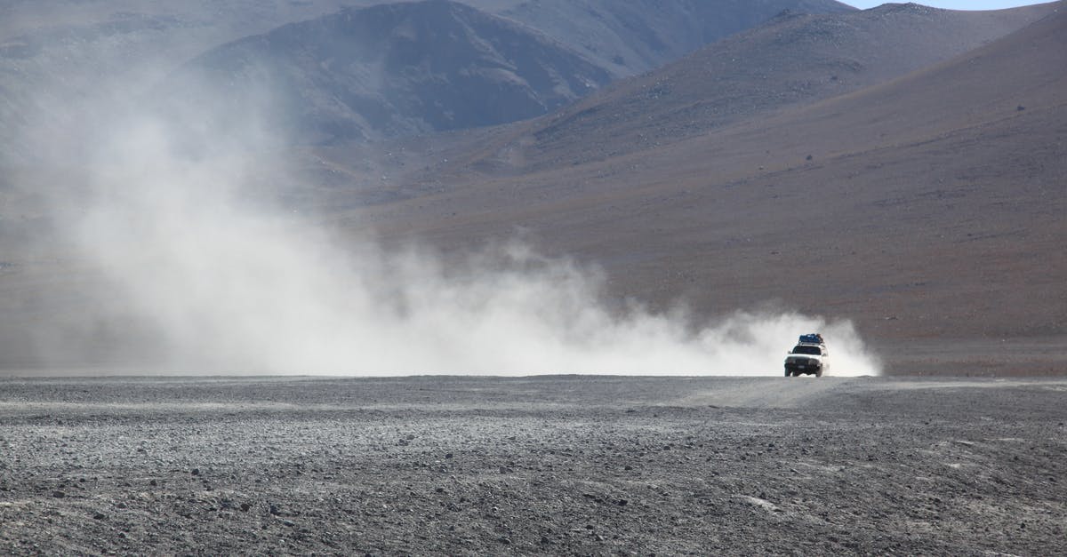 Testing for redstone dust in a certain area - Vehicle Driving on Dirt Road Testing for redstone dust in a certain area - Vehicle Driving on Dirt Road