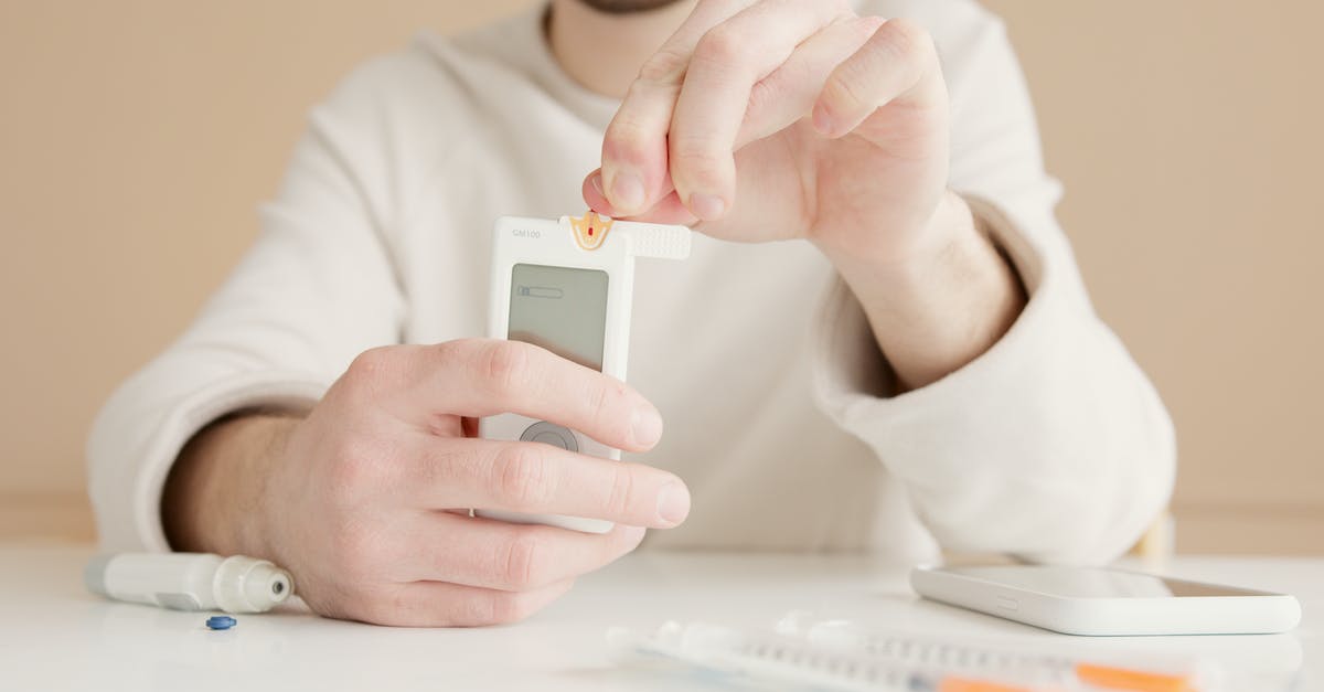 Testing to see if a player is holding no item in hand - Person Using a Blood Glucose Meter