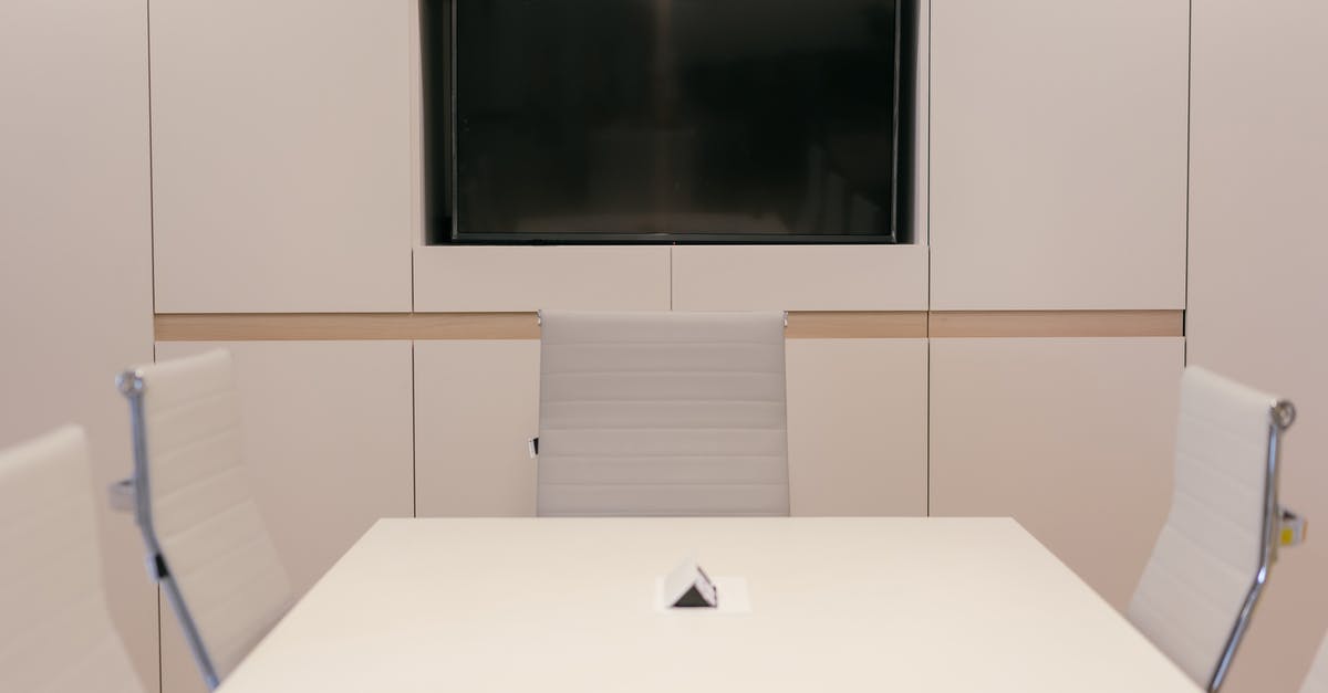 The capacity of a leather Quiver - Conference Room with Monitor on the Wall The capacity of a leather Quiver - Conference Room with Monitor on the Wall