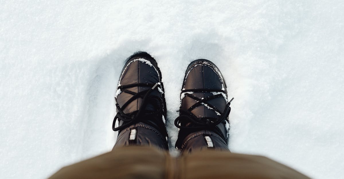 The daedric boots are bugging out - Legs in Boots in Snow The daedric boots are bugging out - Legs in Boots in Snow