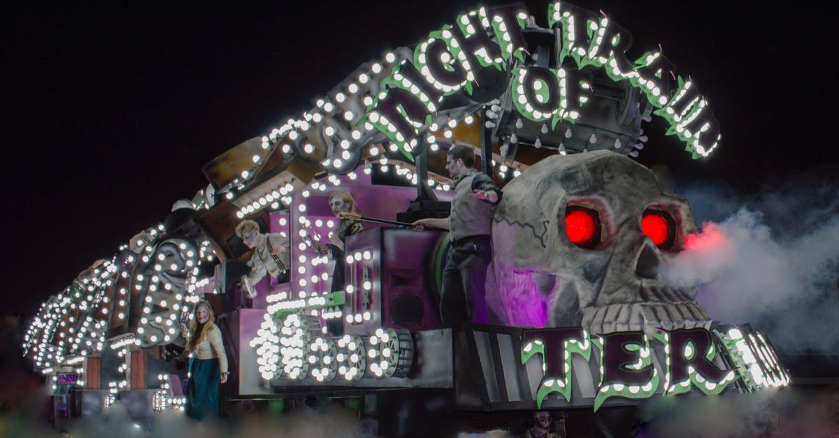 The Night Terror and Candy - Night of the Train Photo The Night Terror and Candy - Night of the Train Photo