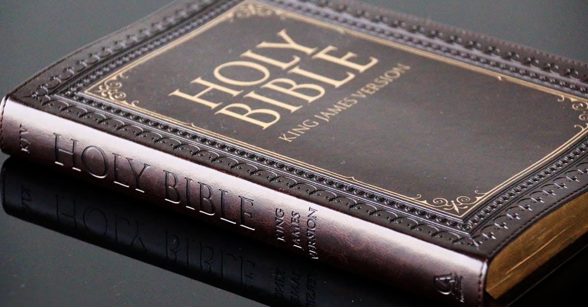 The PE version of minecraft [duplicate] - Close-Up Shot of a Holy Bible