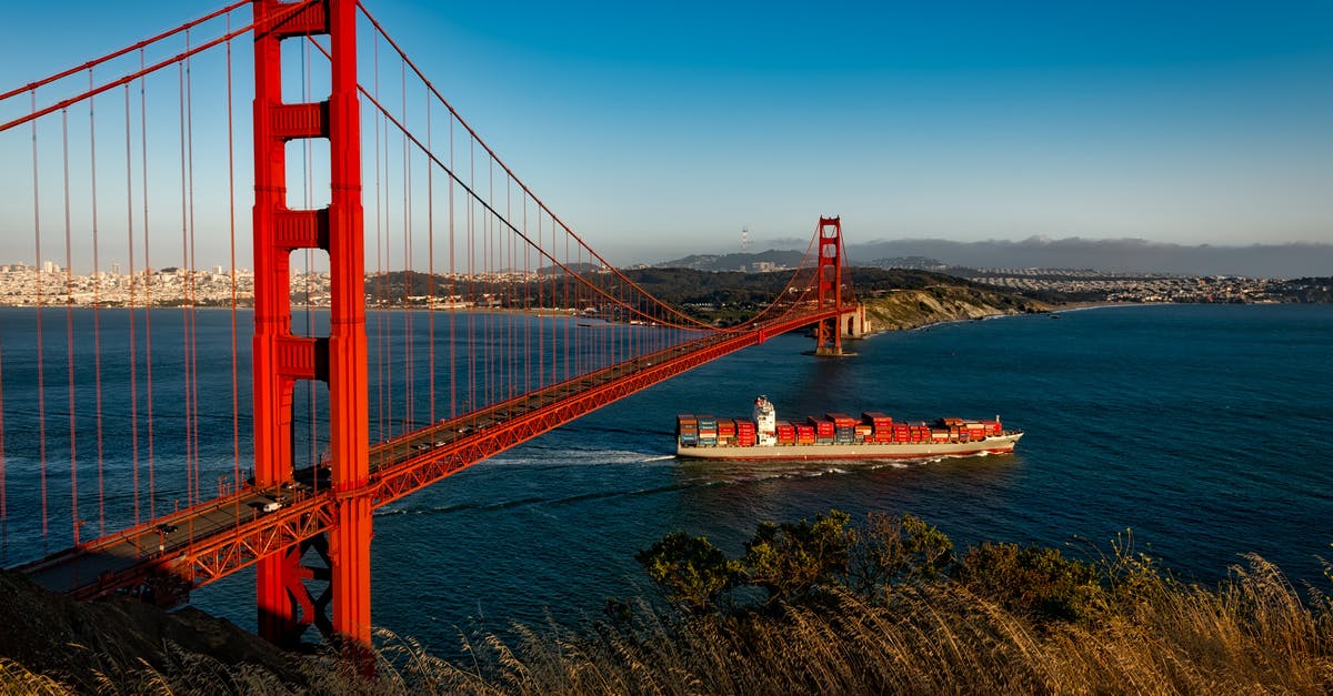 The prisoner icons in Logistics - Golden State Bridge, California